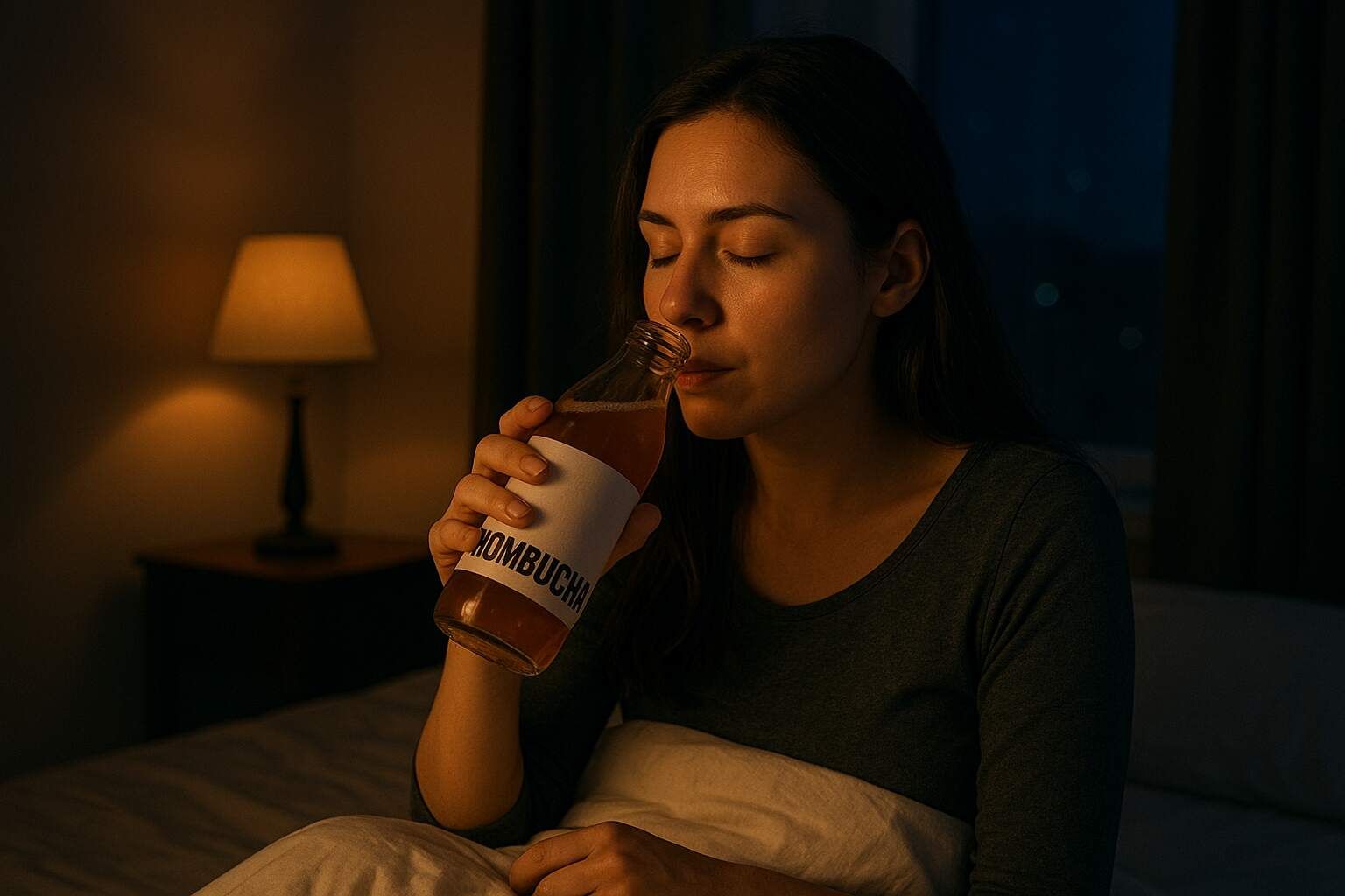 Can I Drink Kombucha at Night? 5 Facts You Must Know